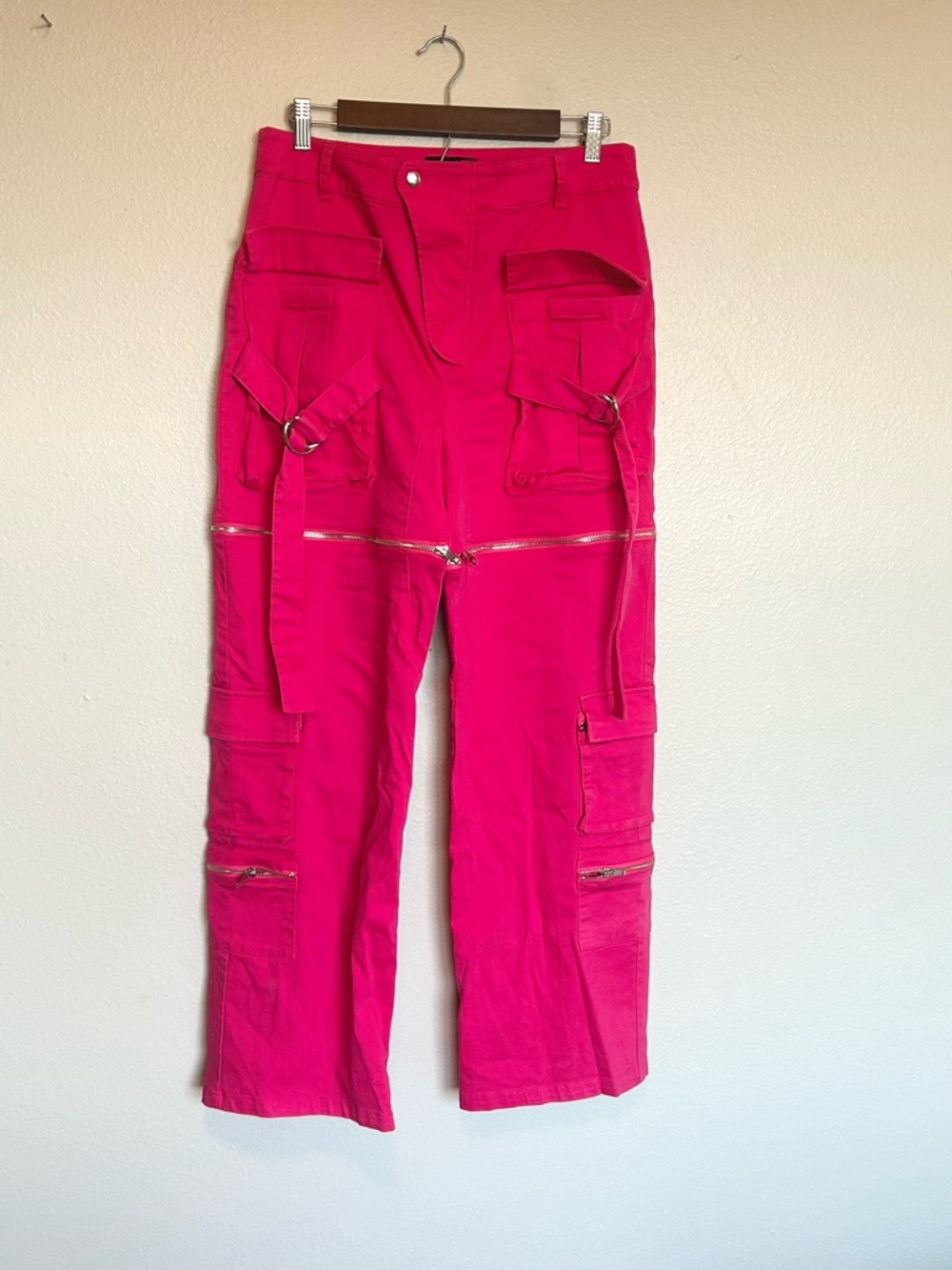 Dolls Kill Strappy Cargo Utility Pants - Picture 2 of 7
